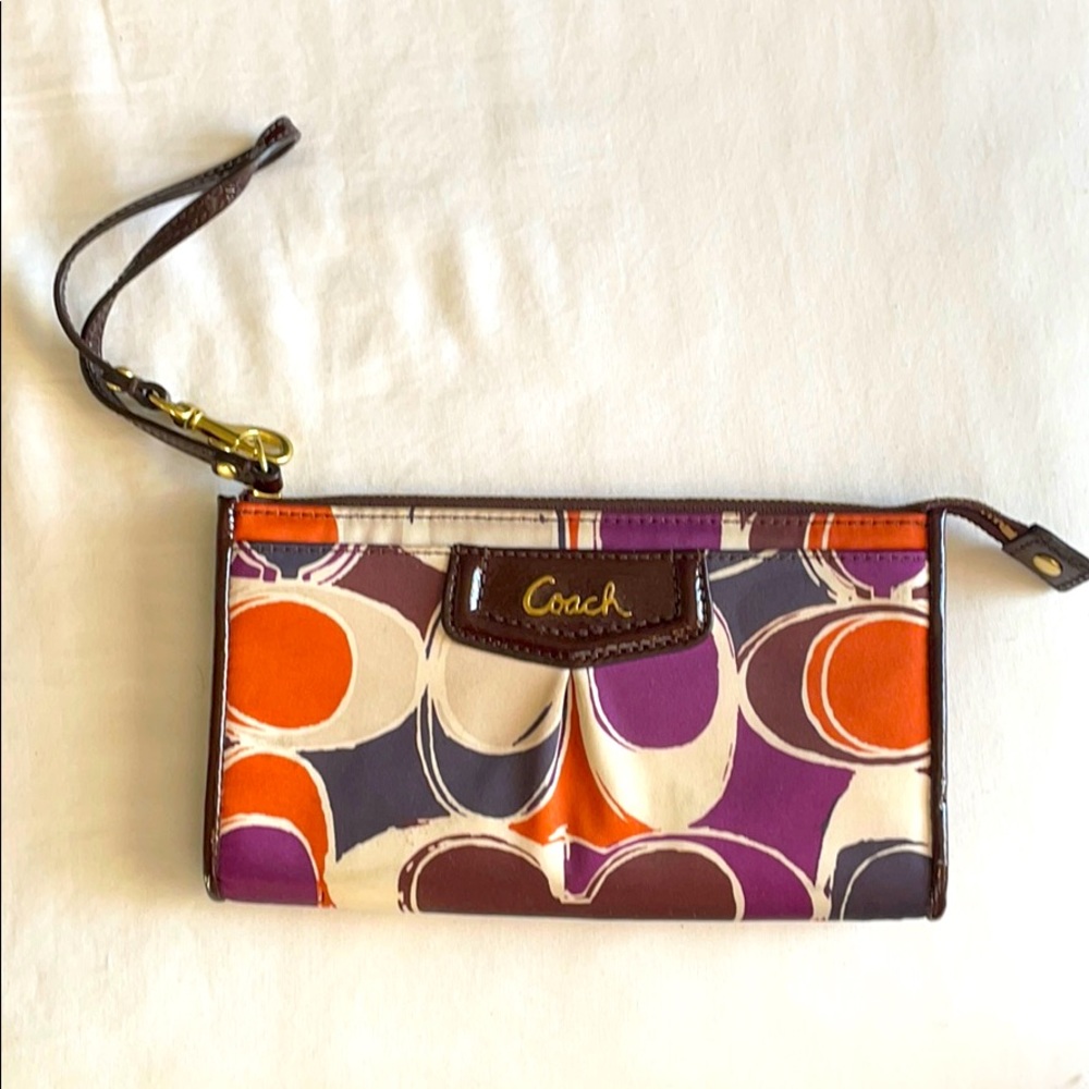 Coach Fall-Colored clutch